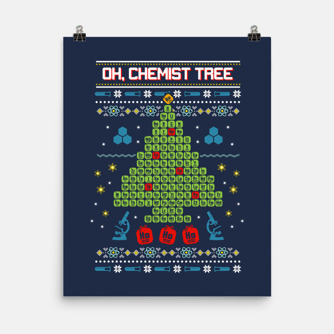 Oh, Chemist Tree!-none matte poster-neverbluetshirts
