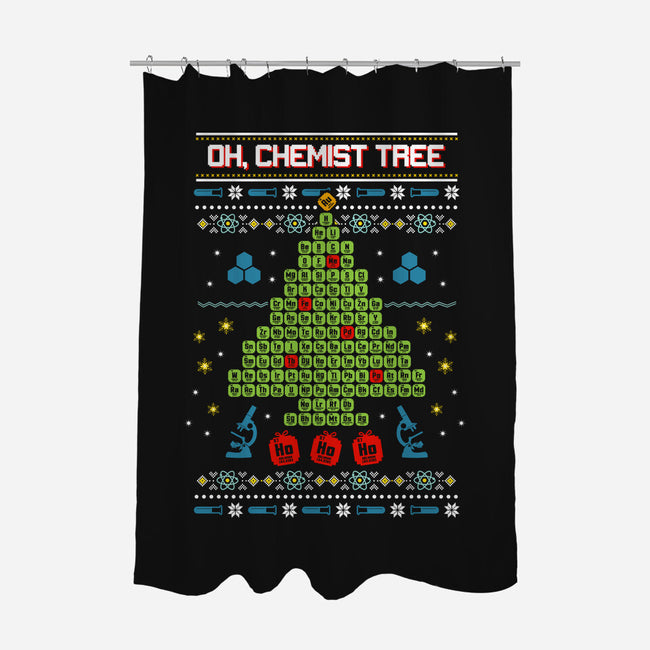 Oh, Chemist Tree!-none polyester shower curtain-neverbluetshirts