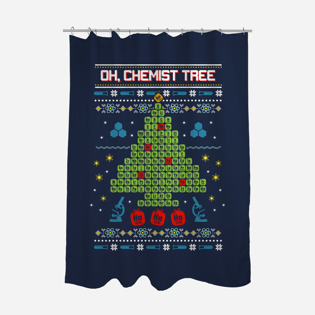 Oh, Chemist Tree!-none polyester shower curtain-neverbluetshirts