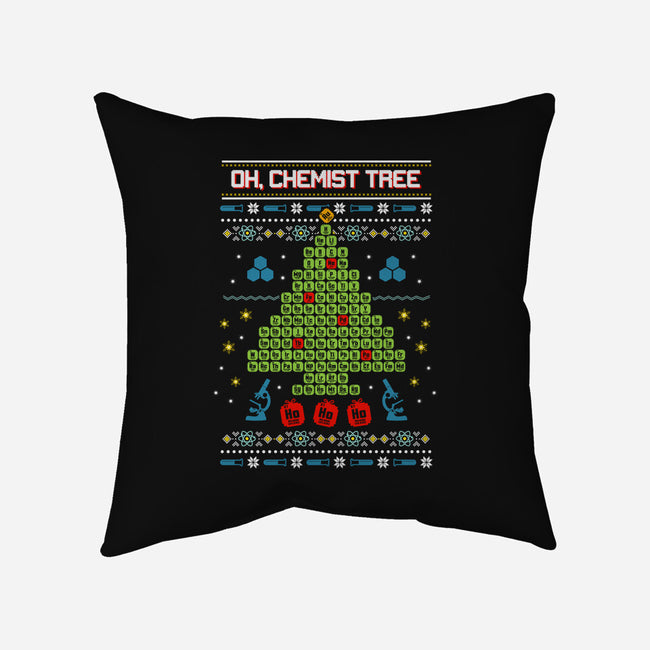 Oh, Chemist Tree!-none removable cover throw pillow-neverbluetshirts