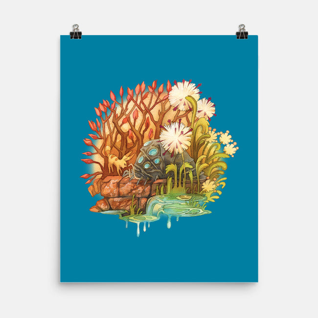 Ohmu and Fox-none matte poster-storyofthedoor