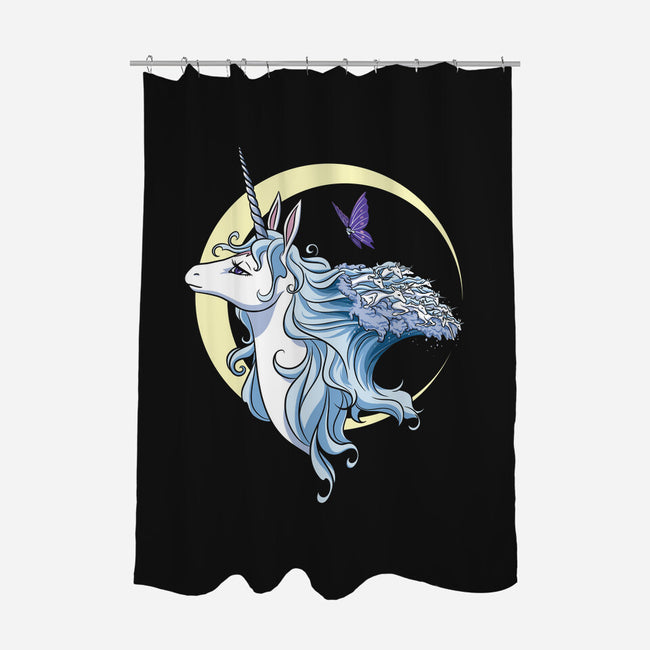 Old As The Sky, Old As The Moon-none polyester shower curtain-KatHaynes