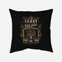 Oldest Pub in London-none removable cover w insert throw pillow-beware1984