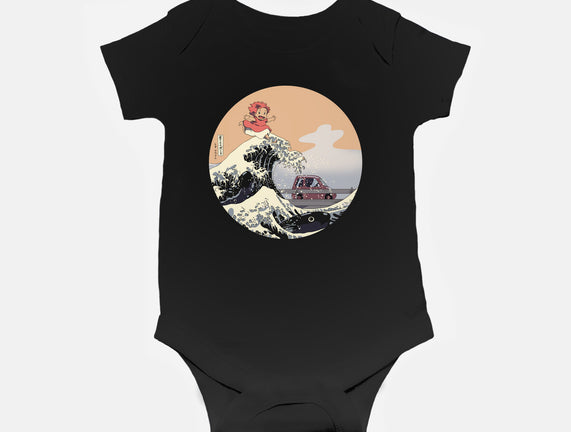 On the Cliff by the Sea