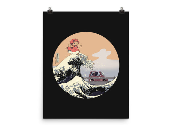 On the Cliff by the Sea