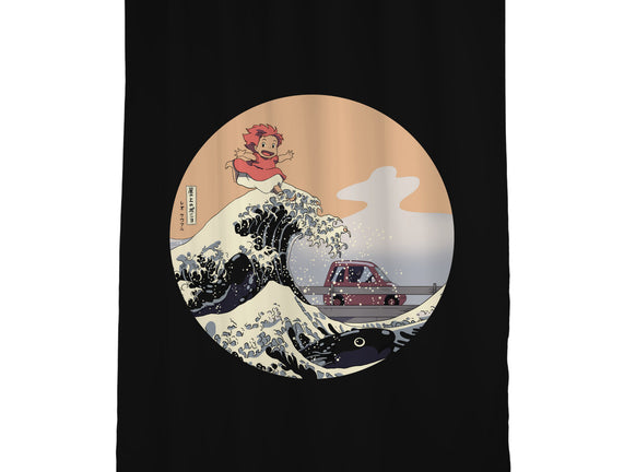 On the Cliff by the Sea