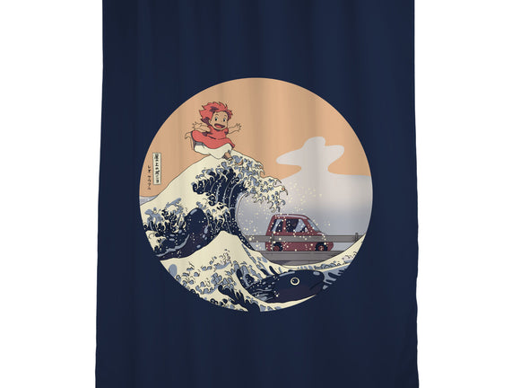 On the Cliff by the Sea