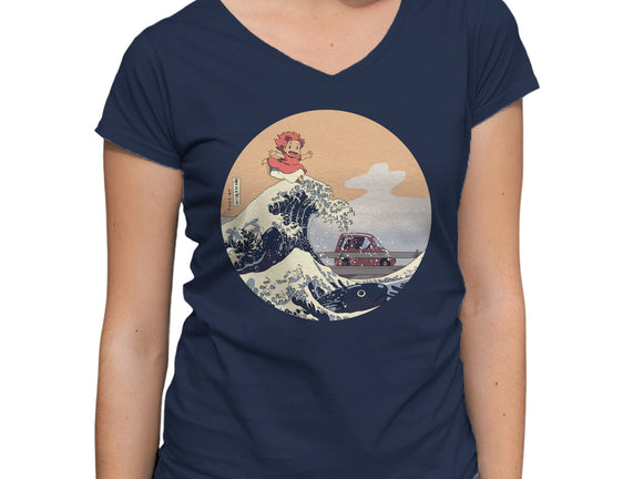 On the Cliff by the Sea