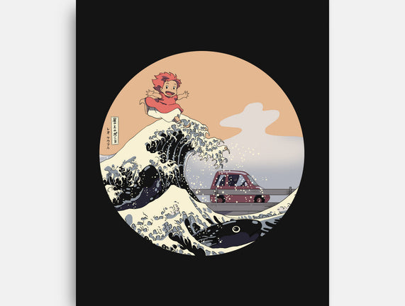 On the Cliff by the Sea