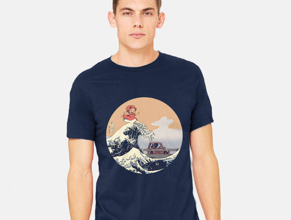 On the Cliff by the Sea