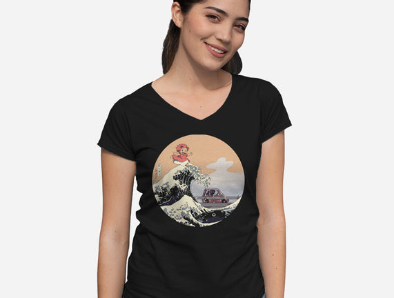 On the Cliff by the Sea