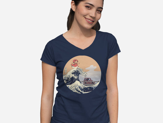 On the Cliff by the Sea