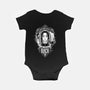 On Wednesdays We Wear Black-baby basic onesie-Kat_Haynes