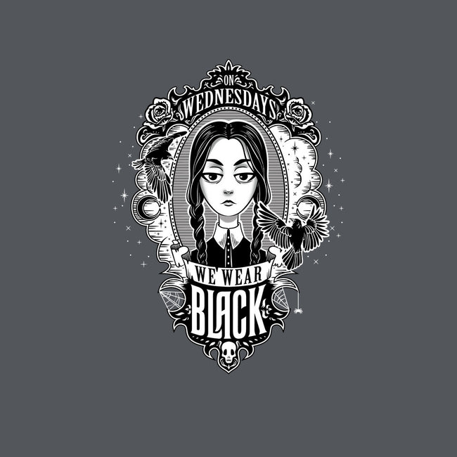 On Wednesdays We Wear Black-youth crew neck sweatshirt-Kat_Haynes