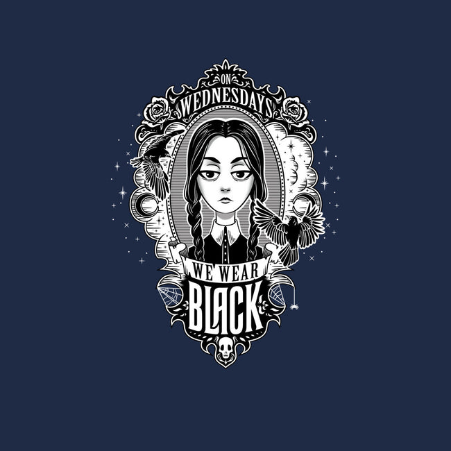 On Wednesdays We Wear Black-youth crew neck sweatshirt-Kat_Haynes