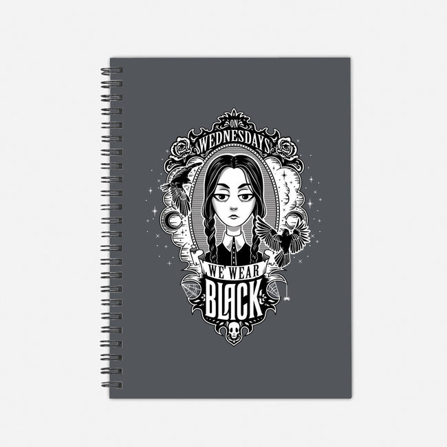 On Wednesdays We Wear Black-none dot grid notebook-Kat_Haynes