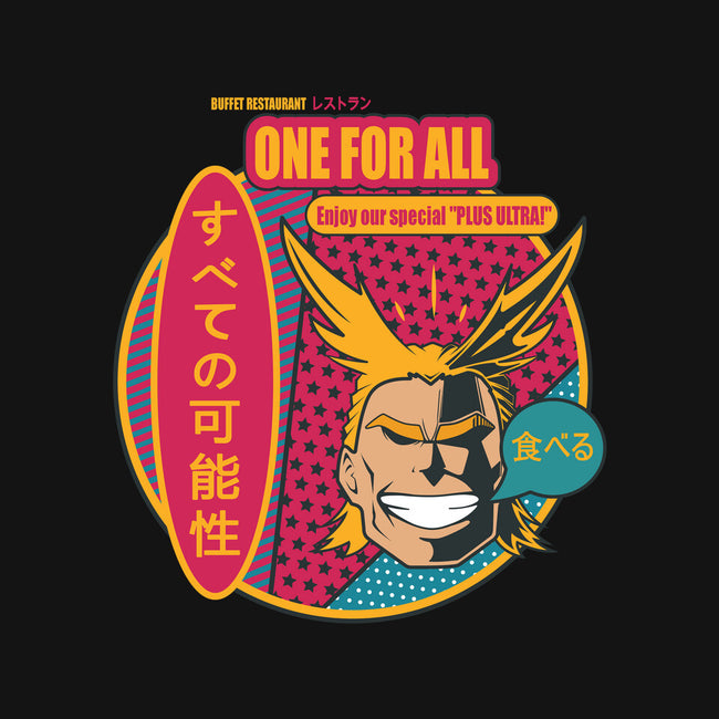 One for All Restaurant-none stretched canvas-Coconut_Design