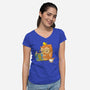 One More Chapter-womens v-neck tee-tobefonseca