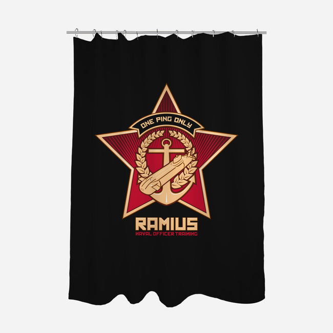 One Ping Only-none polyester shower curtain-Matt_Dearden