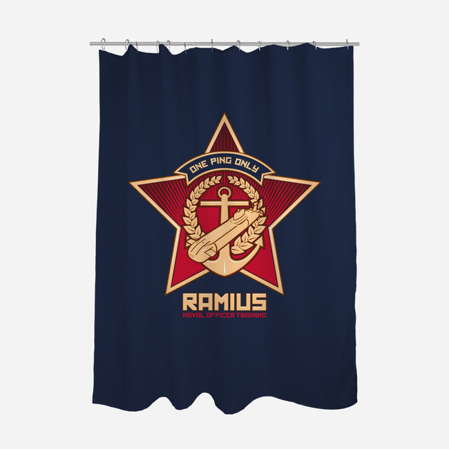 One Ping Only-none polyester shower curtain-Matt_Dearden