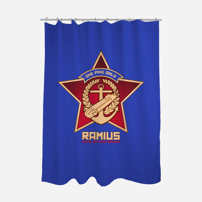 One Ping Only-none polyester shower curtain-Matt_Dearden