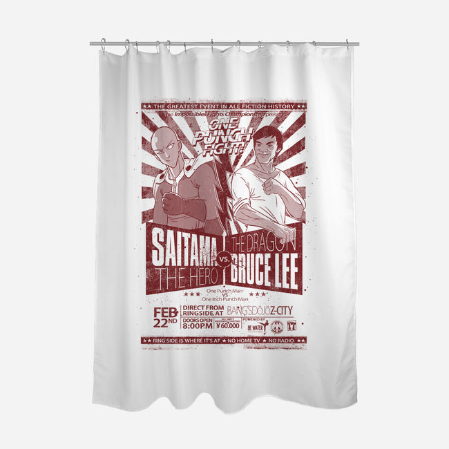 One Punch Fight-none polyester shower curtain-Getsousa!