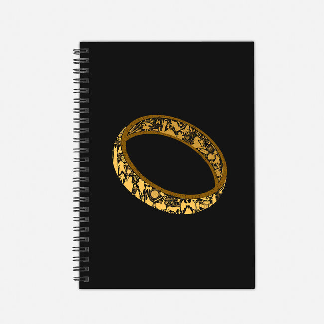 One Ring-none dot grid notebook-thehookshot