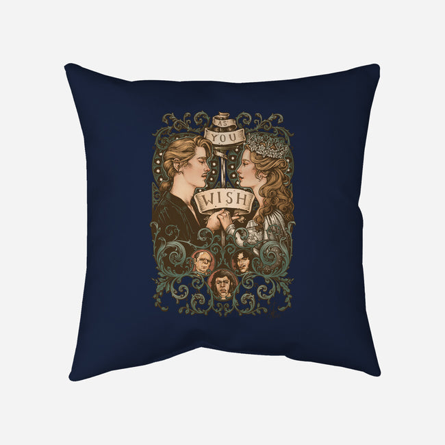 One True Love-none removable cover throw pillow-MedusaD
