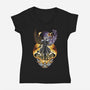 One Winged Angel-womens v-neck tee-TrulyEpic