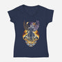 One Winged Angel-womens v-neck tee-TrulyEpic