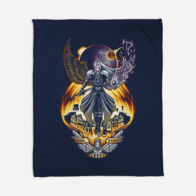 One Winged Angel-none fleece blanket-TrulyEpic