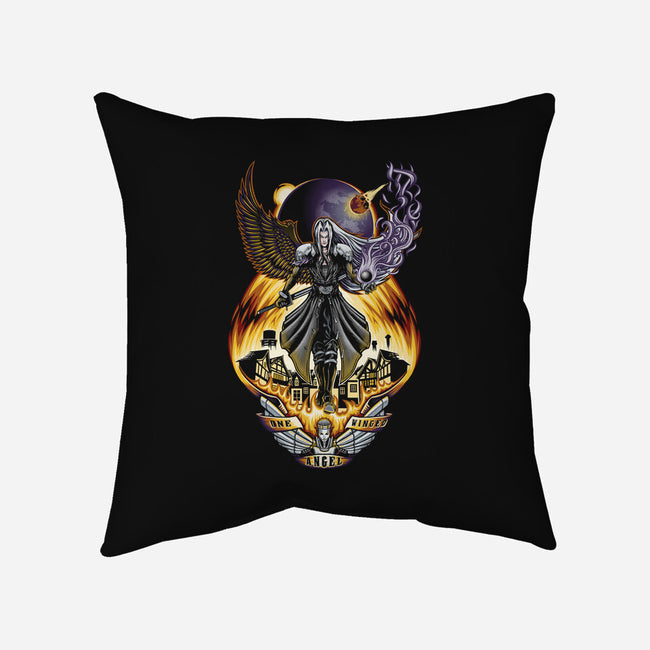 One Winged Angel-none removable cover w insert throw pillow-TrulyEpic