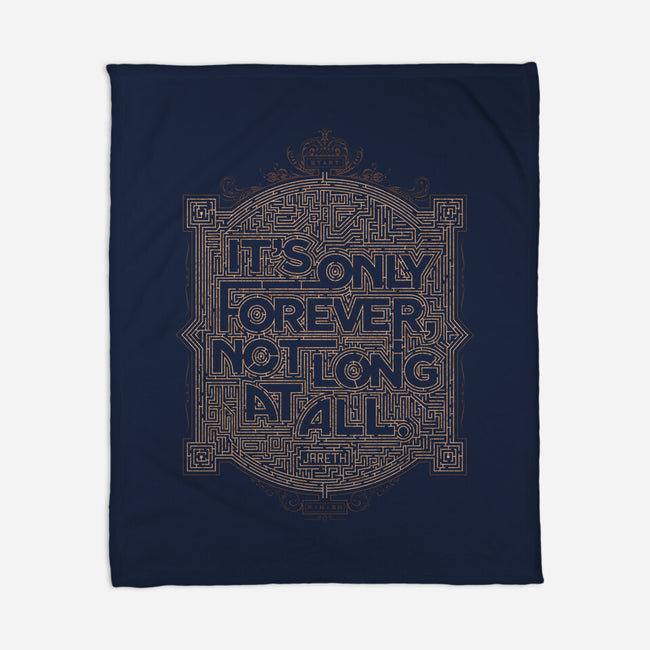 Only Forever-none fleece blanket-DJKopet