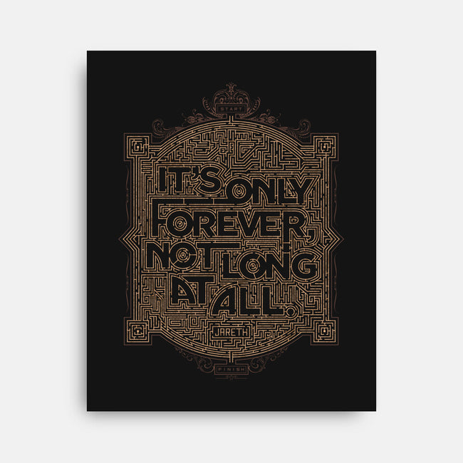 Only Forever-none stretched canvas-DJKopet