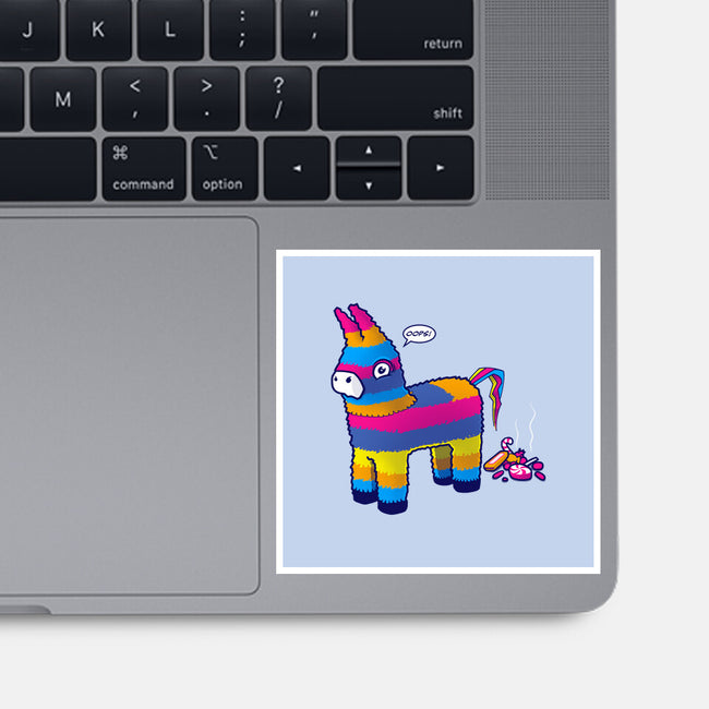 Oops!-none glossy sticker-kgullholmen