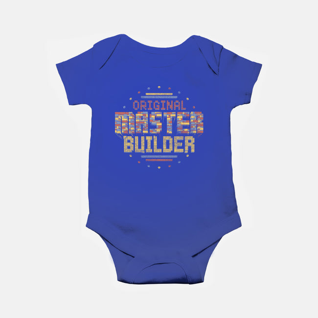 Original Master Builder-baby basic onesie-DJKopet