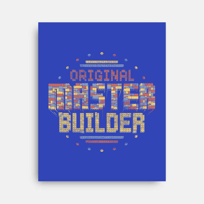 Original Master Builder-none stretched canvas-DJKopet