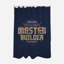 Original Master Builder-none polyester shower curtain-DJKopet