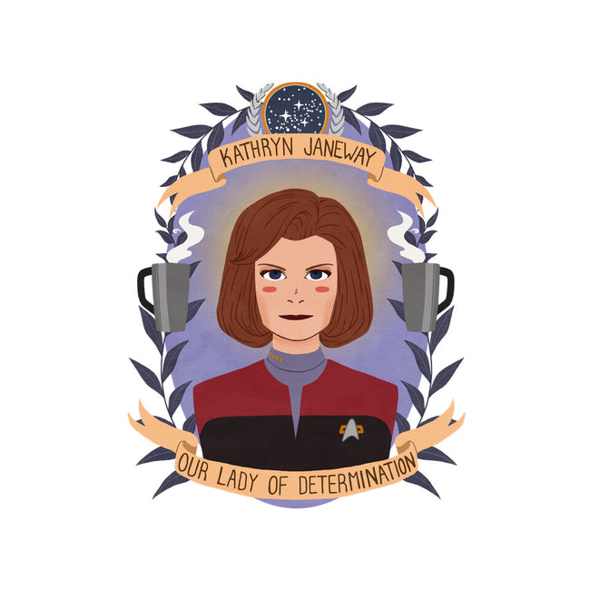 Our Lady of Determination-none fleece blanket-heymonster