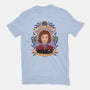 Our Lady of Determination-womens fitted tee-heymonster
