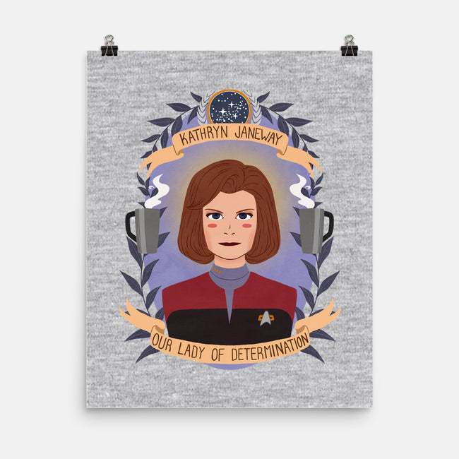Our Lady of Determination-none matte poster-heymonster