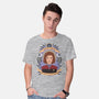 Our Lady of Determination-mens basic tee-heymonster