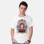 Our Lady of Determination-mens basic tee-heymonster