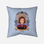 Our Lady of Determination-none removable cover w insert throw pillow-heymonster