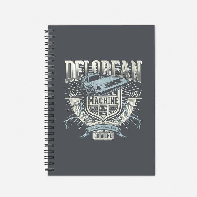 OutaTime-none dot grid notebook-CoD Designs