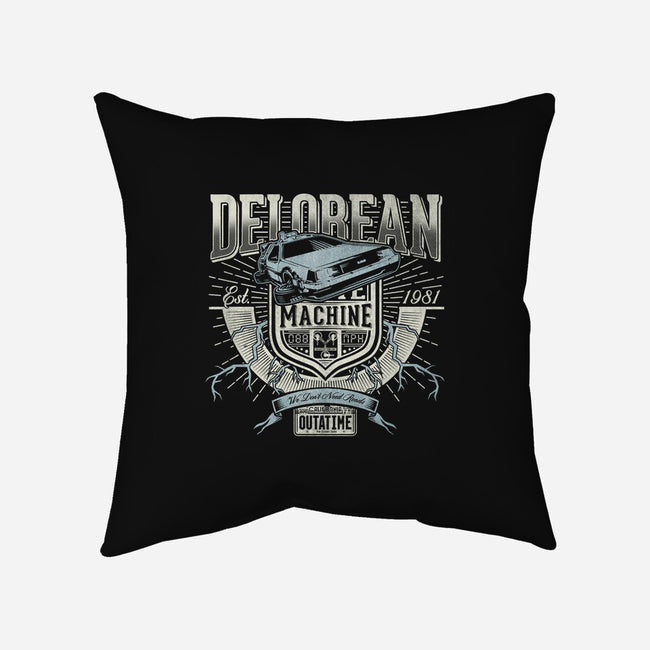 OutaTime-none removable cover w insert throw pillow-CoD Designs