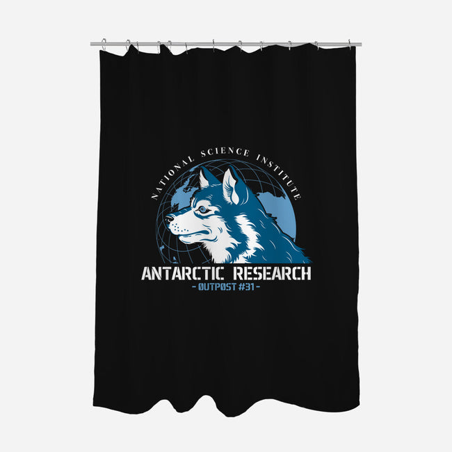 Outpost 31-none polyester shower curtain-DinoMike