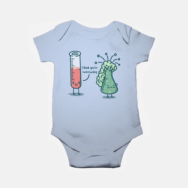 Overreacting-baby basic onesie-Beware1984