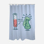 Overreacting-none polyester shower curtain-Beware1984
