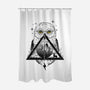 Owls and Wizardry-none polyester shower curtain-vp021